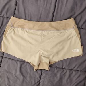 The North Face Lightrange Tan/Camel Active Running Quick Dry Shorts Womens XL